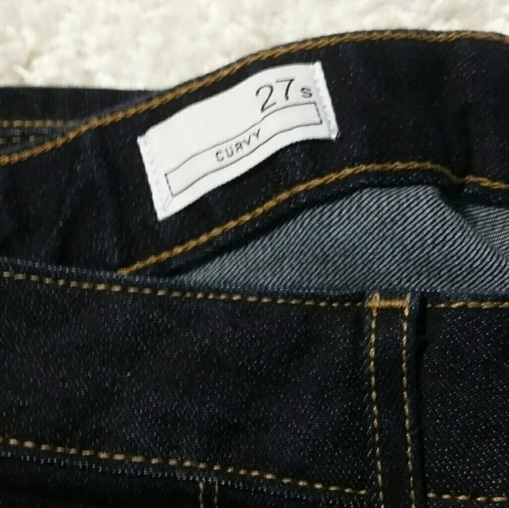 Gap Jeans Dark Stretch Denim 27 Short